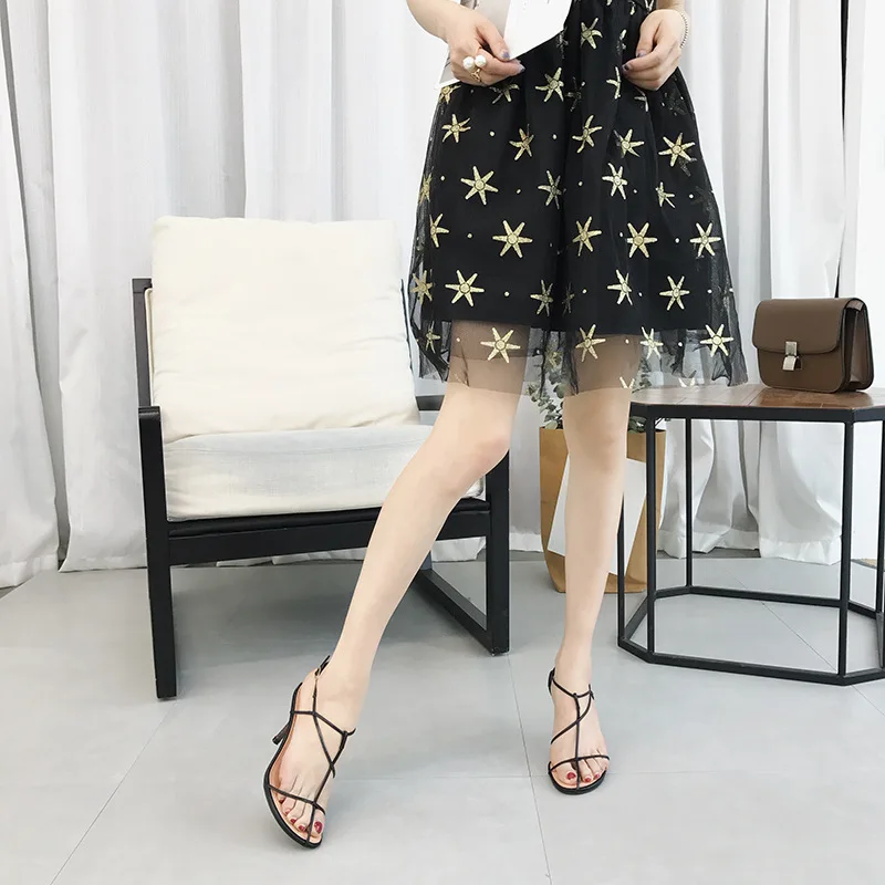 

Sexy Toe Sandals With Rome Shoe Hollow Women's Shoes
