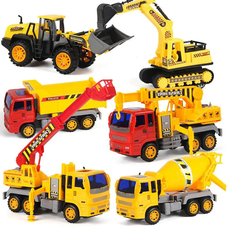 

Excavator Toy Engineering Vehicle Children&apos S Toy Set Extra Large Inertia Children's Birthday Present