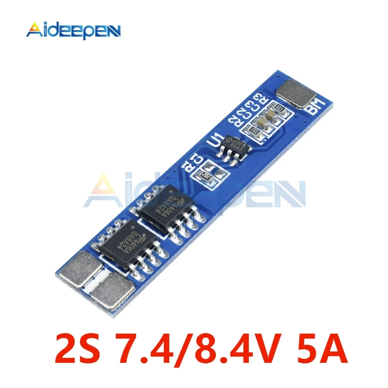 Защитная плата для литий ионных аккумуляторов 1S 2S 3S 2 5A 6A 8A 10A 18650 3 7 В PCB