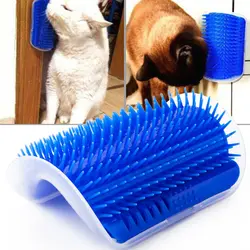 Pet Cat самогрумер инструмент для ухода щетка для вычесывания животных расческа для собак кошек угловая Массажная щетка для груминга игрушка
