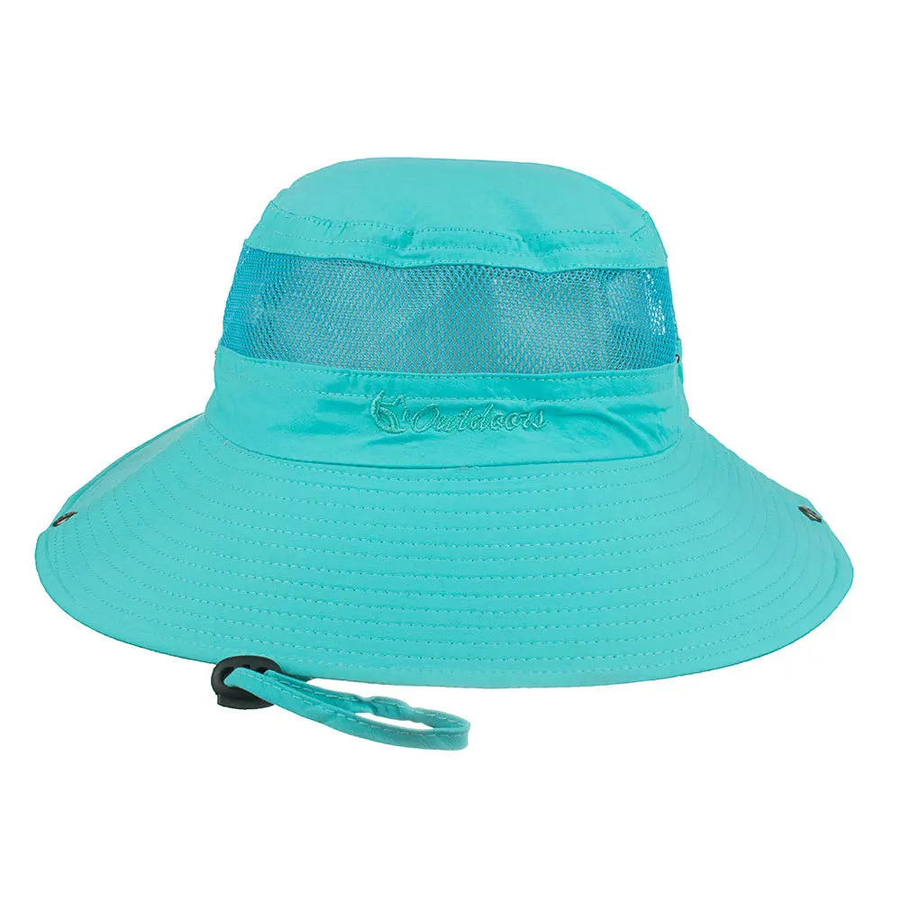 

Mesh Ventilation Solid Color Sunscreen Fisherman Cap Basin Summer Men And Women Will Hat Defence Ultraviolet Rays Sun Hat Yf014