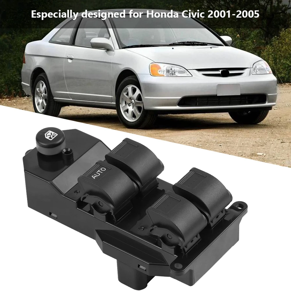 

for Honda Civic 2001 2002 2003 2004 2005 35750-S5A-A02ZA Car Driver Side Electric Power Window Control Switch