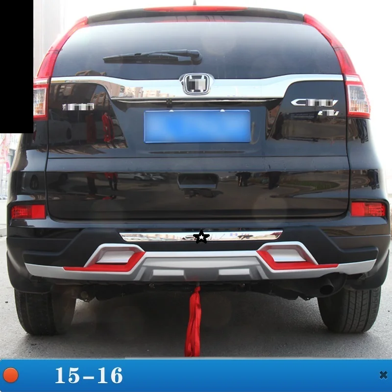 Modified Accessory Automobile Styling Mouldings Tuning Front Lip Car Rear Diffuser Bumpers 12 13 14 15 16 17 FOR Honda CRV