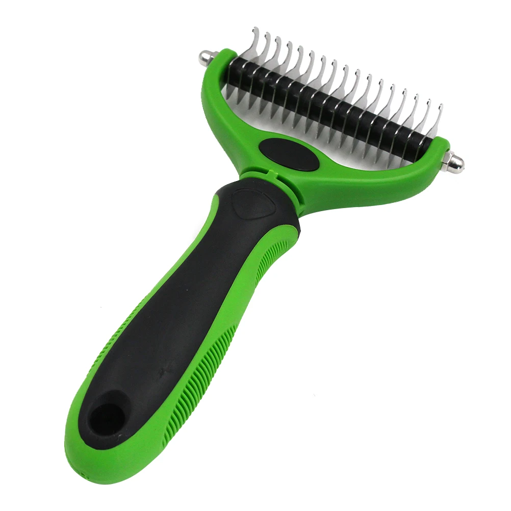 

Pet Comb Grooming Brush Rakes Fur Knot Cutter Cleaning Beauty Tools