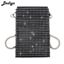 Супер флэш женская сумка на плечо с бриллиантами женская сумка через плечо сумка на цепочке Диагональная Сумка для мобильного телефона Женская персональная мини-сумка