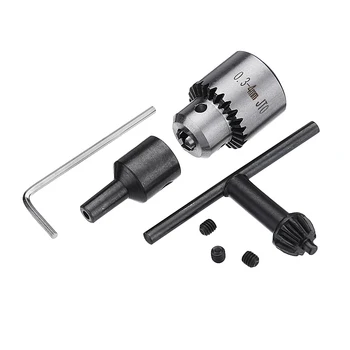 

0.3-4mm Mini Electric Drill Chuck JTO Taper with 5mm Shaft Connecting Rod for 775 Motor New