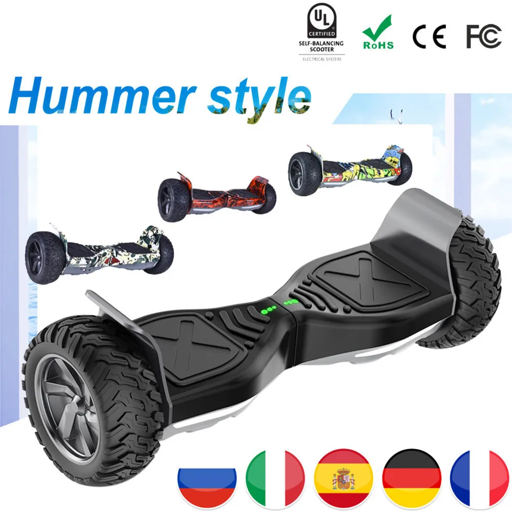 Eu Off Road Hoverboard Hummer 8.5 Inch Gyropode Hoverboard Scooter Electric Skateboard Overboard Haveboards Tas Remote Bluetooth Eu Off Road Hoverboard Hummer 8.5 Inch Gyropode Hoverboard Scooter Electric Skateboard Overboard Haveboards Tas Remote Bluetooth