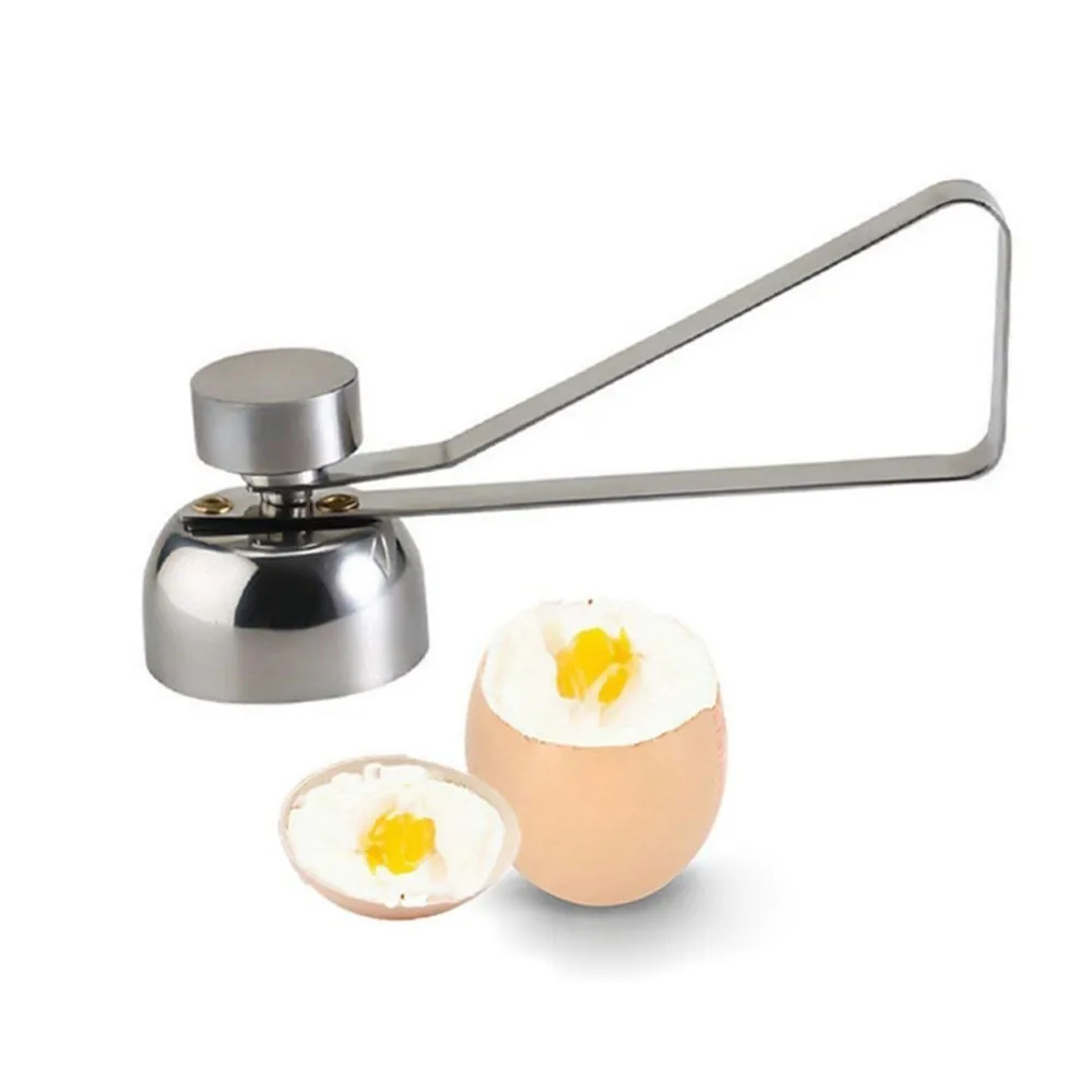 

Stainless Steel Manual Egg Scissors Egg Stiring Topper Raw Egg Cutter Shell Opener Eggs Tools Boiled Open For Kitchen