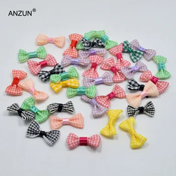 

50Pcs/lot Approx 20mm Mini Small Ribbon Bow Pet Bowknot Craft BOW DIY Bow Tie Wedding Decor Hair Accessories Dressing decoration