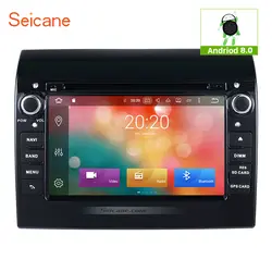 Оформление Seicane 7-дюймовый Android 8,0 2DIN 8-core автомобильный dvd-радио gps навигации для 2007 2008-2016 Fiat Ducato с WI-FI AUX