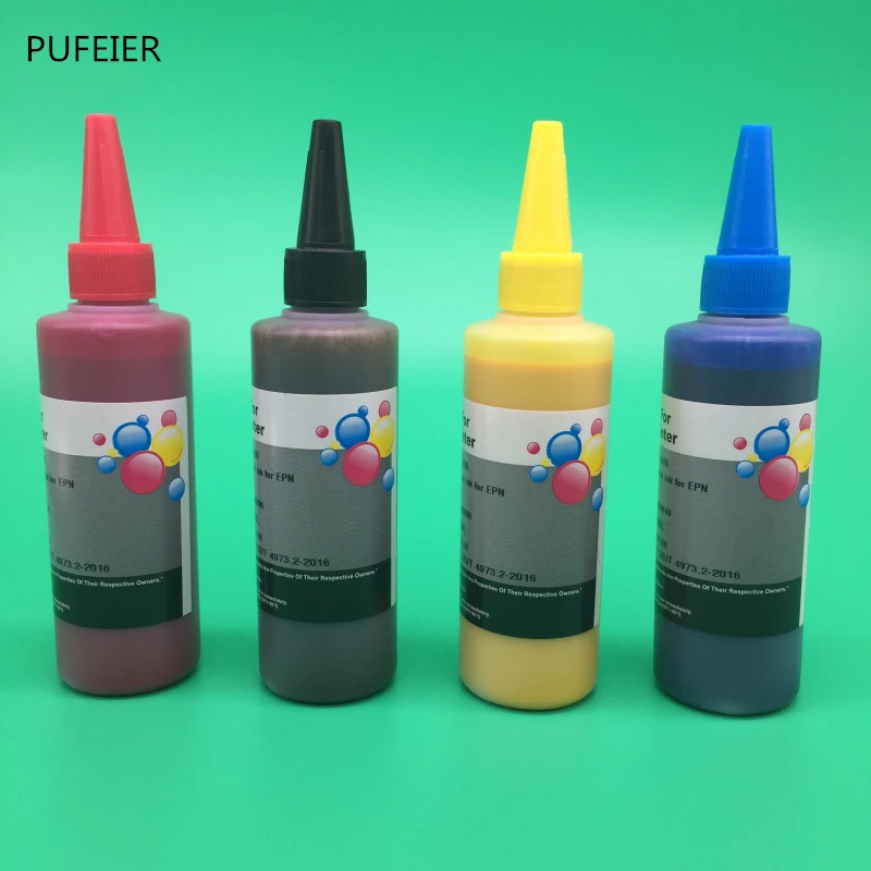 

4 Bottles T288XL1-T288XL4 Pigment Ink For Epson XP-240 XP-330 XP-340 XP-430 XP-434 XP-440 XP-446 XP240 XP330 XP430 XP340 Printer