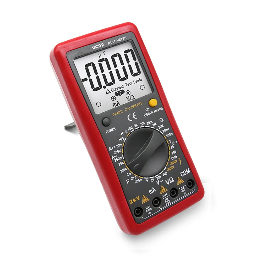 

NEW Digital Large Screen Multimeter To Measure Interphase Voltage 2000V AC and DC Voltage To Measure 2KV High Voltage