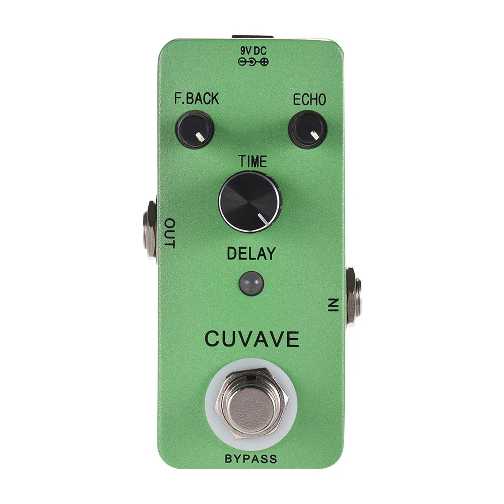 DELAY Guitar Pedal Analog Classic Delay Echo Guitar Effect Pedal Zinc