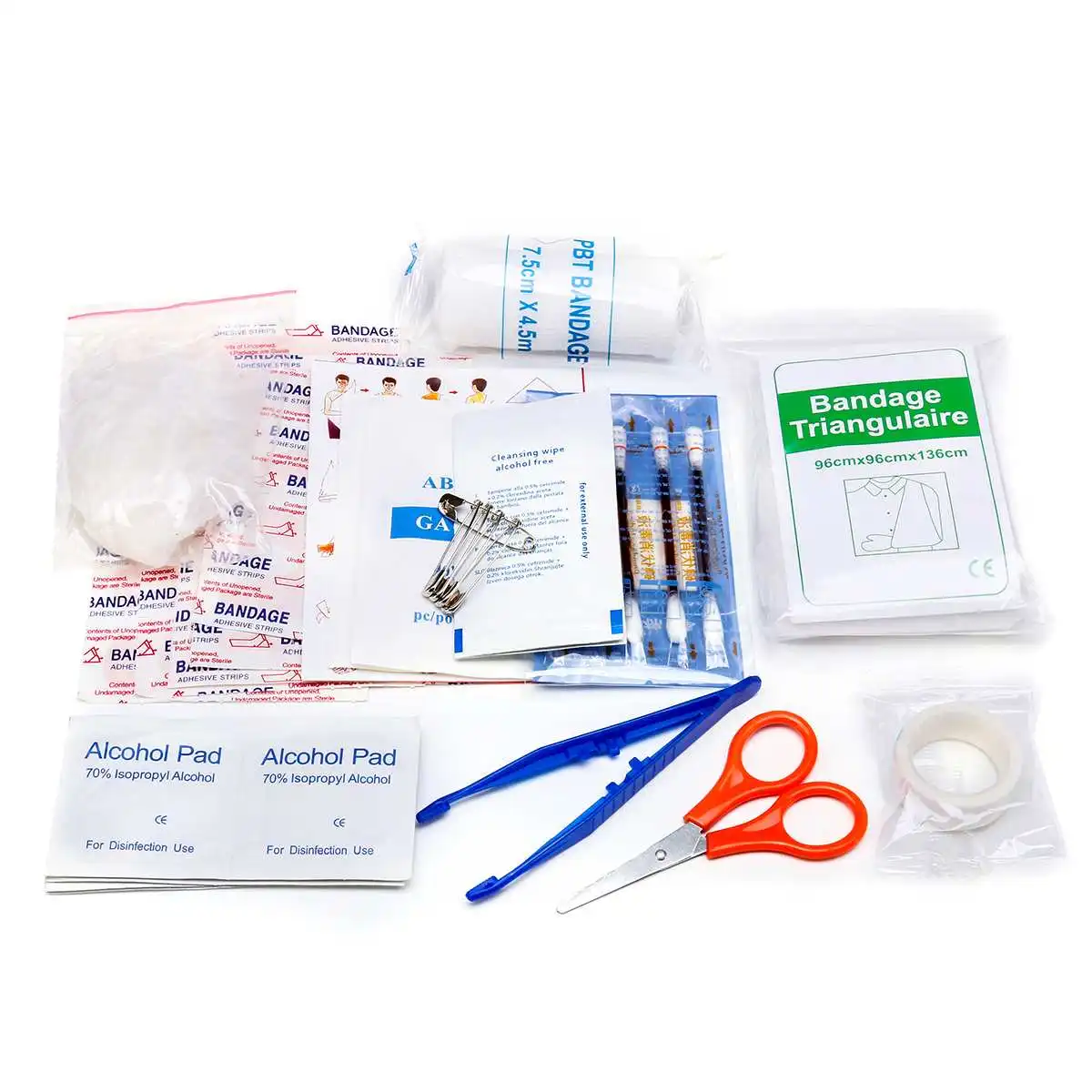 

Mini Outdoor First Aid Kit Bag Portable Travel Medicine Package Emergency Kit Bags 16PCS/39PCS/46PCS