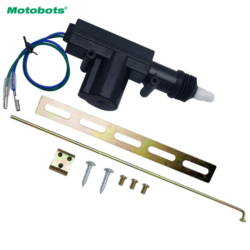 

MOTOBOTS 4Pcs 2-Wire Car Central Lock System Single Gun Actuator Motor With Mounting Metal Kits #FD4662