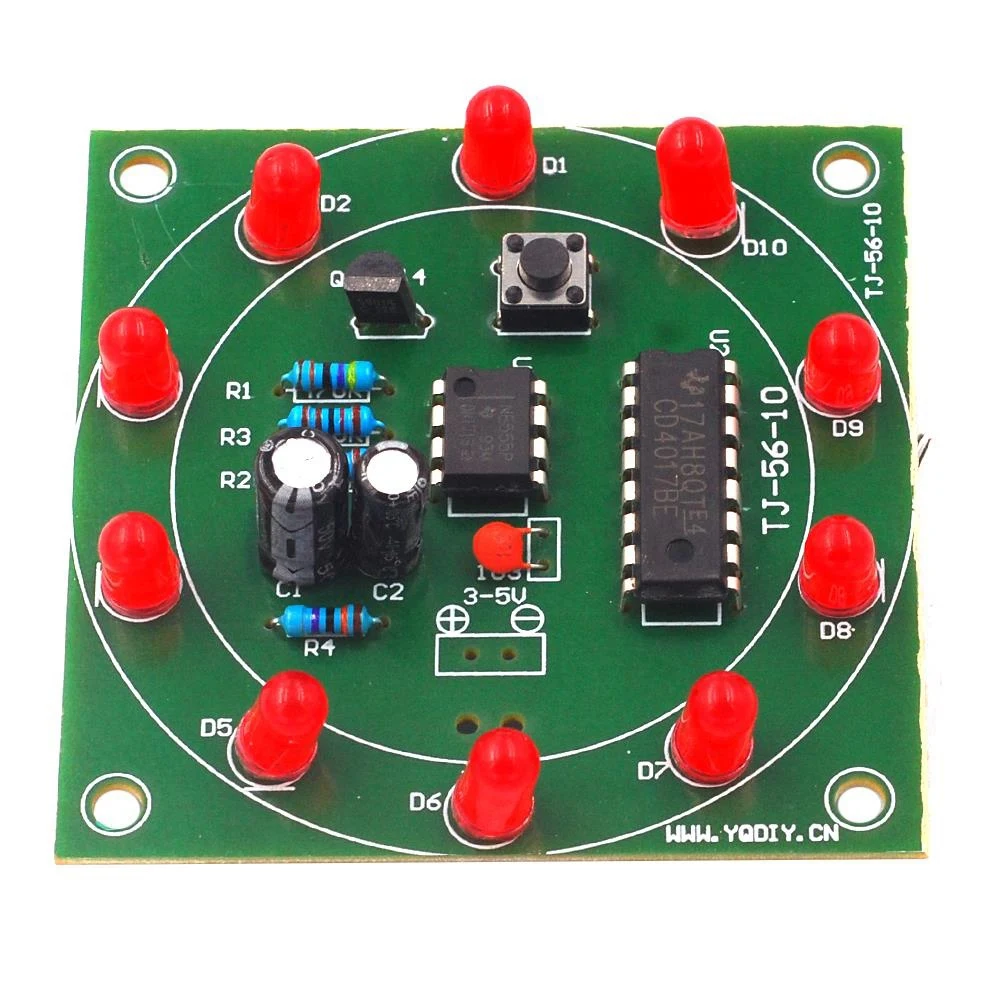 

Diy Kits Electronic Lucky Rotary Module Wheel Turntable Fortune Analog Lottery Tumbler Suite 3-5V Fun Electronic Production