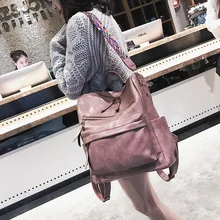 2019 Rucksack Women Bagpack Sac A Dos Femme Travel Laptop Pu Leather Backpack Back Bag Pack School Backpack Bag For Teenage Girl 2019 Rucksack Women Bagpack Sac A Dos Femme Travel Laptop Pu Leather Backpack Back Bag Pack School Backpack Bag For Teenage Girl