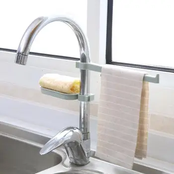 

Adeeing Faucet Drain Rack Set for Kitchen Sink Sponge Cloth Storage