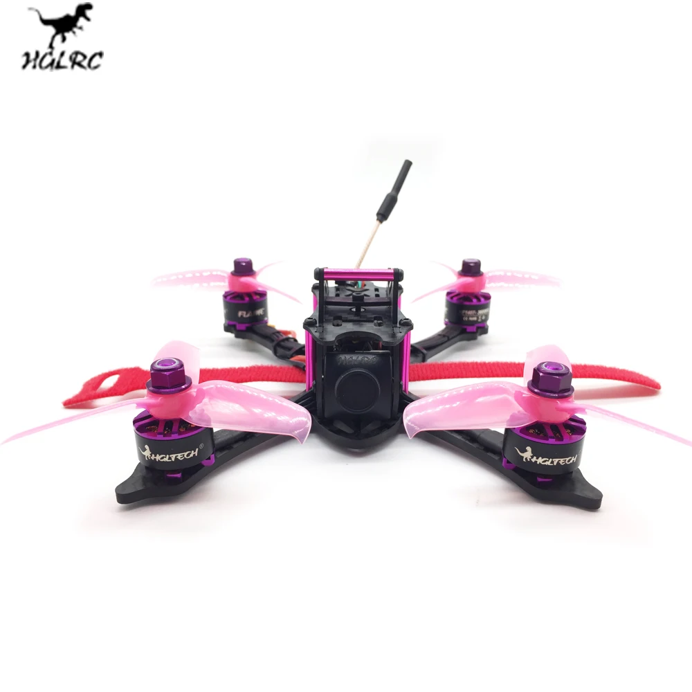

HGLRC XJB-145 145mm F4 Flight Controller OSD Micro FPV Racing Drone BNF w/ Compatible Flysky A8S V2 Receiver & XJB-ELF Camera