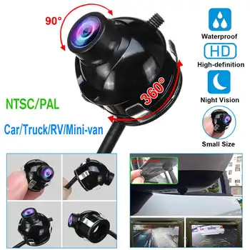 

360 Degree Car Rear View Camera Night Vision Reversing Mirror Image Front Right Left View Backup Camera Auto Parking Monitor