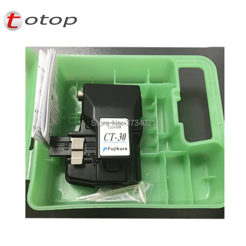 

New CT-30 Fiber cleaver applicable up to 12-fiber cleaving with case Optical fiber cutting knife