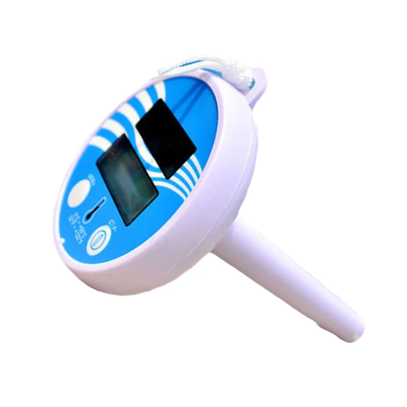 

Solar Powered LCD Display Swimming Pool Equipment Floating Water Thermometers