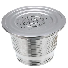 1 комплект из нержавеющей стали фильтр для кофе многоразового использования многоразового наполнения капсулы кофейные капсулы фильтры кухонные кофейные принадлежности