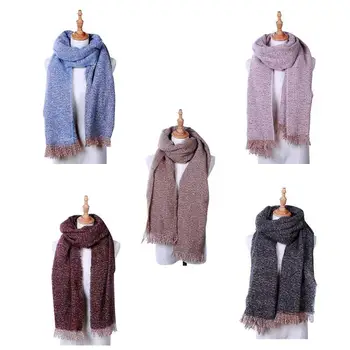 

Fashion Women Winter Warm Shawl Acrylic Long Scarf Casual Decoration Gift