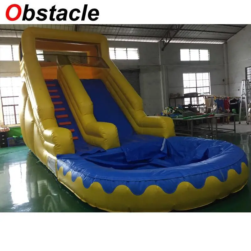 

Inflatable Slide With Small Pool Giant Inflatable Water Park Slide For Kids Inflatable Water Slide For Commercial Use
