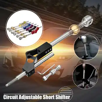 

New Car Extender Pro Circuit Adjustable Short Shifter Shift Rod Bar For Honda For Civic Integra CRX B16 B18 B20 D16 In Gears