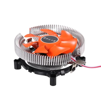 

Hydraulic CPU Cooler Heatpipe Fans Quiet Heatsink Radiator for Intel Core AMD Sempron Platform Pure Copper Endothermic Base