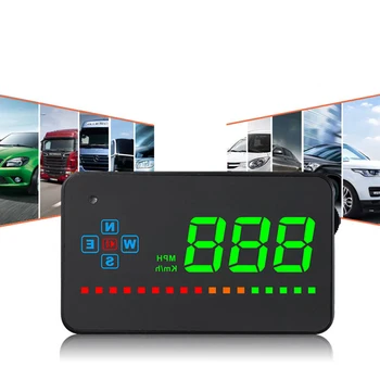

Digital GPS Speedometer A2 Head Up Display Auto HUD Windshield Projector Electronics Car Speed Projector Suitable for All Cars