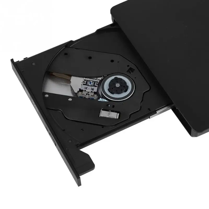 Plug and Play мобильный универсальный ноутбук Внешний USB DVD CD записывающее устройство