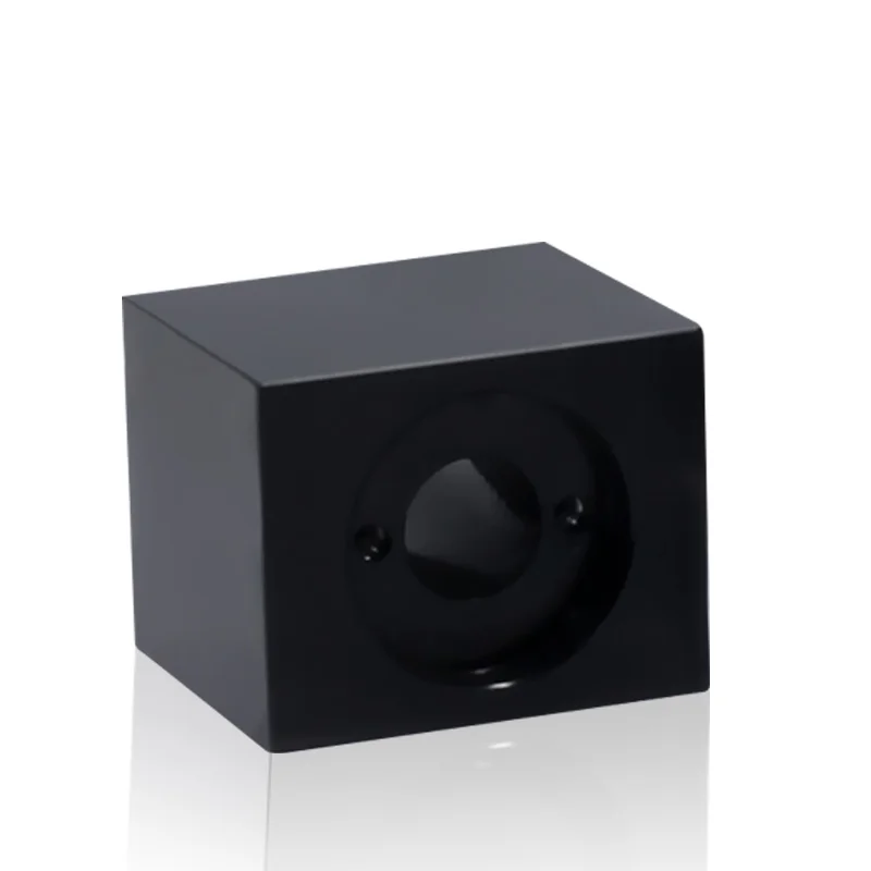 T8 رباعي المسمار الجوز الإسكان قوس ل 3d طابعة أجزاء الألومنيوم سبائك الفضة أو أسود تصاعد t8 الرصاص المسمار تحويل