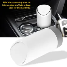 Универсальный автомобильная корзина для мусора Мини авто ABS мусорный бак мусор отходов мусора пыли коробка хранилище ведер держатель интерьера