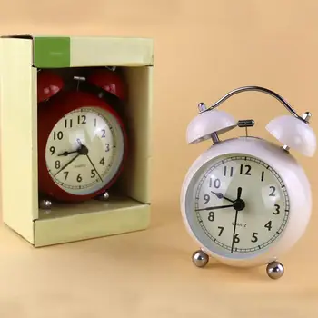 

3.5inches Creative Quiet Candy Color Alarm Clock For Bedside Bedroom Slacker Student Children Exquisite Compact Alarm Clock