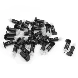 Black plastic white, mounting for Intel CPU cooler, 30 pcs