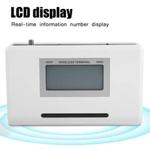 GSM беспроводной терминал фиксированный телефон с ЖК-подключением сигнализации 100-240 в США/Великобритании/ЕС вилка