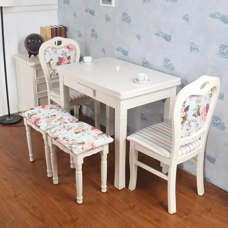 Dinning Set Tafel Eettafel Piknik Masa Sandalye Meja Makan Redonda Sala Kitchen Wood Comedor Mesa De Jantar Bureau Dining Table