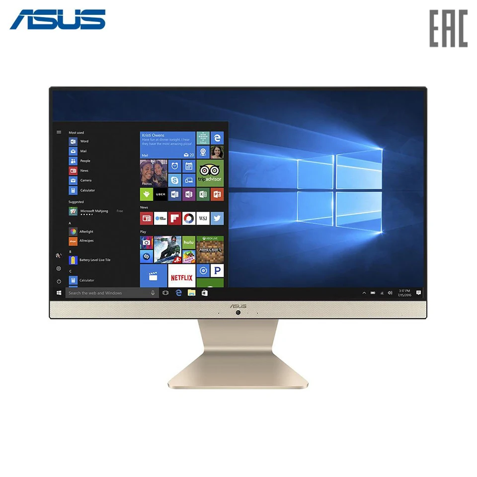 

Моноблок ASUS V241ICUK-BA088R Intel i3-6006U/8G/SSD 256GB/WiFi/23.8" FHD 1920*1080/Cam/W10 PRO/KB+M/черный (90PT01W1-M17050)