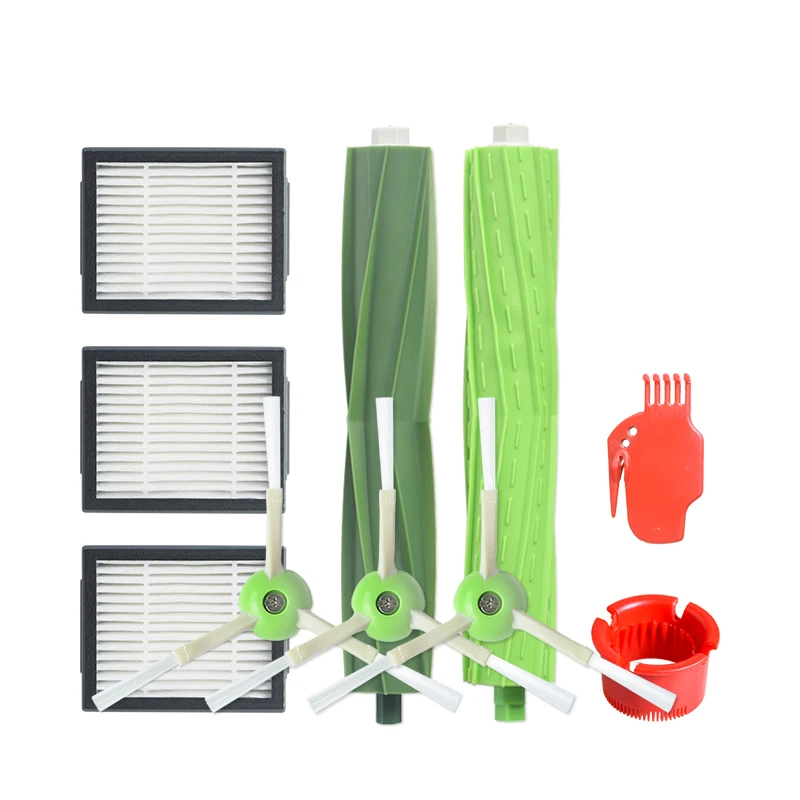 

Side Roller Brush Filter Accessory For IRobot Roomba I7 I7+ E5 E6 Series IRobot Vacuum Cleaner Parts Reduce Air Ollution
