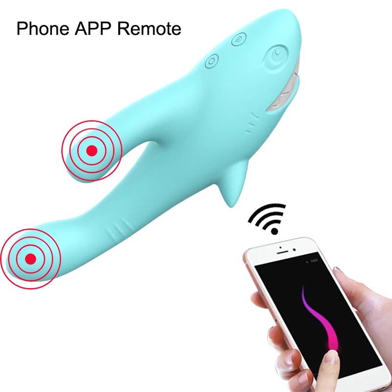 8 Speed Licking Vibrators Phone App Remote Control Clitoris Stimulator font b Dildo b font Vibrator
