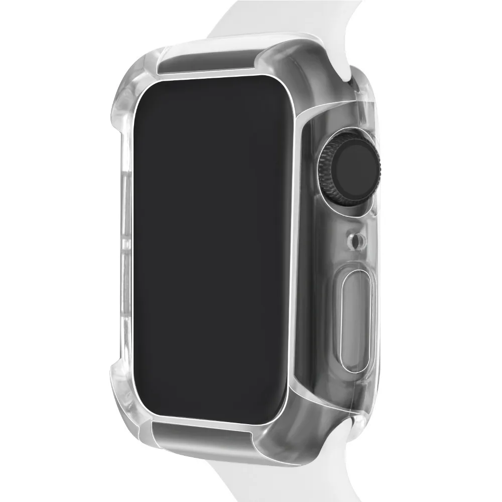 2019 New Accessory For Apple Watch Case 44mm 40mm Soft Tpu Ultra-slim Anti-fall Protective Cover For Iwatch Series 4