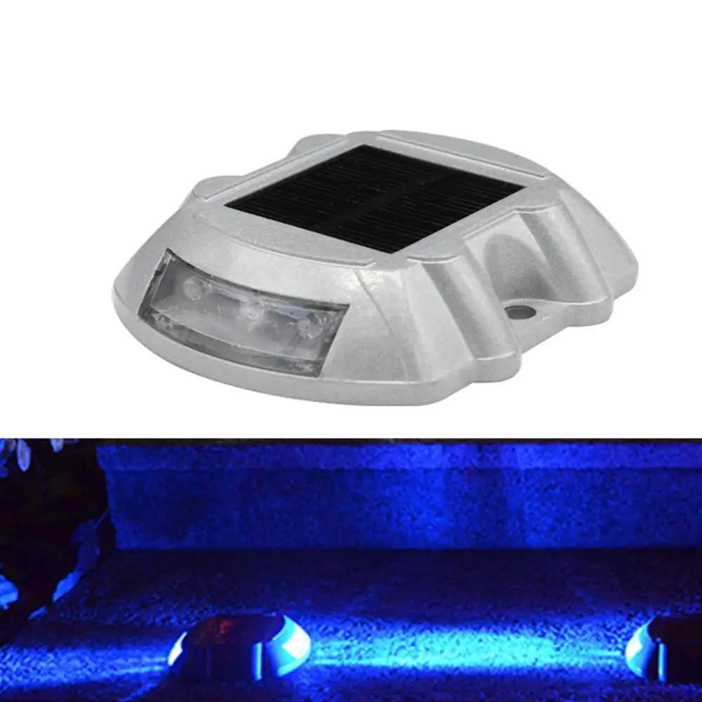 

SOLLED 1/4pcs LED Solar Deck Light Solar Road Lamp Underground Light Waterproof Security Lamp for Outdoor Ligthing