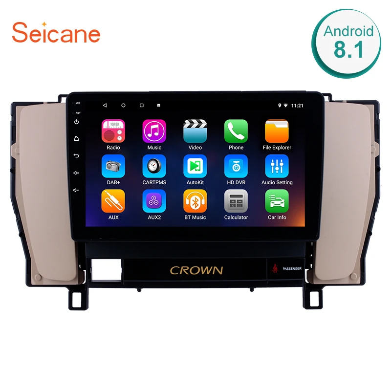 Seicane 9 &quotAndroid 8 1 + флеш-накопитель 16Гб 8Гб-Core gps автомобиль радио для 2010 2011 2012 2013 2014