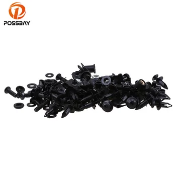 

POSSBAY Black Motorcycle Faring Bolt Screws Kit Fit Scooter Parts For Suzuki GSXR1300 Hayabusa 2008 - 2017 Motorbike Body Screws