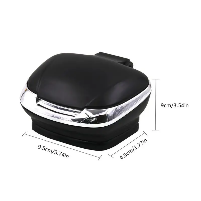 Ashtray Home Car Ashtray With LED Lights Car Ashtray Personality Innovative Ashtray Automotive Interior Accessories #D5