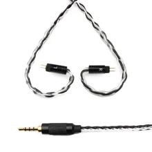 TRN 8 Core Silver Plated Cable HIFI Earphone MMCX/2Pin Connector Use For TRN V10/V20/V60 TFZ HQ8 HQ6 HQ5 TRN 8 Core Silver Plated Cable HIFI Earphone MMCX/2Pin Connector Use For TRN V10/V20/V60 TFZ HQ8 HQ6 HQ5