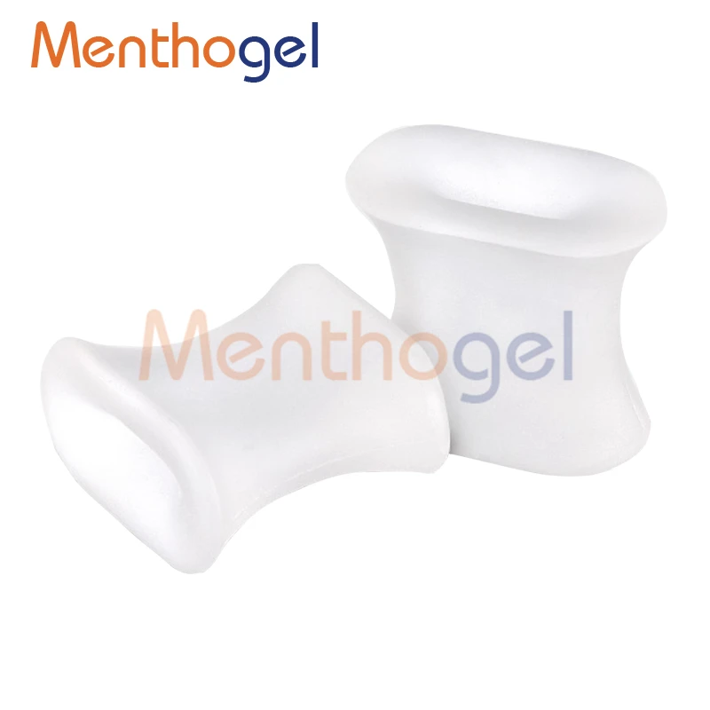 Ментогель Hallux Valgus Стельки силиконовые пальцы 1 отверстие носок сепараторная