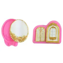 Силиконовая форма для помадки декоративная форма для торта здание замка дворец ворота выпечки украшения